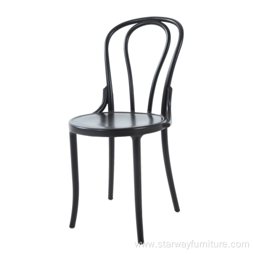 Newly design PP Plastic Outdoor Indoor Dining Chair